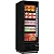 FREEZER EVZ21 PORTA DE VIDRO FULL BLACK - Imagem 1