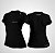 Camiseta Poliamida Feminina Preta - Imagem 1