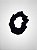 Scrunchie Dry Fit Preto - Imagem 1