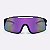 Óculos de Sol Eagle Preto - Lente Roxo Espelhado - Imagem 3