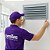 Grelha de Ventilação Em Alumínio 40x20 cm Preta - Imagem 2