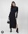 Vestido Longo Mídi Modal Preto G - Imagem 4