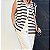 Colete Listrado Feminino Casual/U - Imagem 3