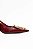 SLINGBACK VANUCIA EM VERNIZ COM ACESSÓRIO ORGÂNICO - Imagem 2