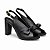 SLINGBACK PEEP TOE VANUCIA SALTO BLOCO E LAÇO - Imagem 3