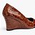 SCARPIN ANABELA VANUCIA CROCO E VERNIZ - Imagem 2
