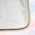 Manta Lisa com Picueta Amarelo - Branco Liso - Imagem 2