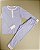 Pijama Blusa e Calça ML - Listrado Azul Fino - Imagem 1