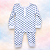 Pijama Blusa e Calça ML Menino - Carrinho Azul - Imagem 1