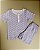 Pijama Blusa e Shorts MC - Bola Azul - Imagem 1