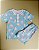 Pijama Blusa e Shorts MC - Barco Colorido Menino - Imagem 1