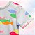 Pijama Blusa e Shorts MC - Peixes Coloridos - Imagem 2