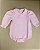 Body Menina ML - Rosa Liso - Imagem 1