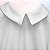 Body Com Gola Menino ML - Branco Liso - Imagem 2