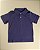 Camisa Polo MC - Azul Marinho Liso - Imagem 1