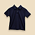 Camisa Polo MC - Azul Marinho Liso - Imagem 1