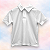 Camisa Polo MC - Branco Liso - Imagem 1