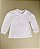 Camiseta Menina ML - Branco Liso - Imagem 1