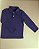 Camisa Polo ML - Azul Marinho Liso - Imagem 1