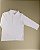 Camisa Polo ML - Branco Liso - Imagem 1