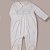 Macacão Smock 8 Pontos Azuis - Off-White - Imagem 1