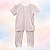 Pijama Blusa e Calça MC - Lua Rosa Minguante - Imagem 1