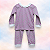 Pijama Blusa e Calça ML Menina - Cacto Rosa - Imagem 1