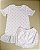 Camisola com Tule e Shorts - Florzinhas - Imagem 1