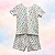 Pijama Blusa e Shorts MC - Safari Colorido - Imagem 1