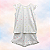 Pijama Camiseta e Shorts MC - Poá - Imagem 1