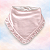 Babador Bandana - Rosa Liso - Imagem 1
