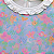 Pijama Flanelado Blusa e Calça ML - Aquarela Menina - Imagem 2