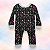 Pijama Blusa e Calça ML - Lua Fundo Preto Menina - Imagem 1