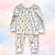 Pijama Blusa e Calça ML - Rinoceronte Rosa Menina - Imagem 1