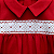 Macacão Smock Ponto Vermelho - Vermelho Liso - Imagem 2
