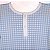 Pijama Blusa e Calça ML - Xadrez Azul Largo - Imagem 2