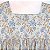 Pijama Blusa e Calça ML Gola Quadrada - Floral Bege e Lilás - Imagem 2