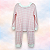 Pijama Blusa e Calça ML - Xadrez Rosa Largo - Imagem 1