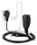 Fone FBI Silicone c/ Microfone PTT p/ Rádio Baofeng UV5R UV6R - Nilbas® - Imagem 1