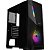 Gabinete Gamer Fortrek Mid Tower Black Hawk RGB Preto - Imagem 1