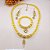 Conjunto Orixá Oxum (Colar + Brinco + Pulseira) Umbanda e Candomblé - Imagem 1