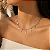Choker Orixás Aço Inox Feminina Ajustável Colar Umbanda Candomblé Antialérgico não escurece - Imagem 1