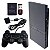 Console PlayStation 2 Slim Preto Serie 70000 - PS2 (OPL - 13 Jogos) - Imagem 1