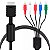 Cabo Componente Audio e Video Para Playstation - PS2 / PS3 - Imagem 3