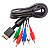 Cabo Componente Audio e Video Para Playstation - PS2 / PS3 - Imagem 4