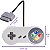 Controle Compatível Super Nintendo Famicon SNES Retrô - Imagem 6