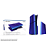 Tampa Do Console PlayStation 5 Slim Chroma Indigo - PS5 - Imagem 6