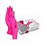 Luva com Pó Clássico Pink Tamanho M - Unigloves - Imagem 1