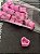 Batoque de Coração Rosa Descartável Tattoo 35 Un Cup Ink - Imagem 3