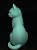 Escultura Gato 15cm Decoração de Interiores Tiffany - Imagem 3